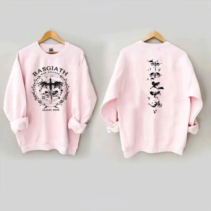 Gold Dragon Fourth Wing Basgiath Sweatshirt