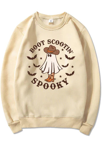 Cowboy Ghost Halloween Hoodie