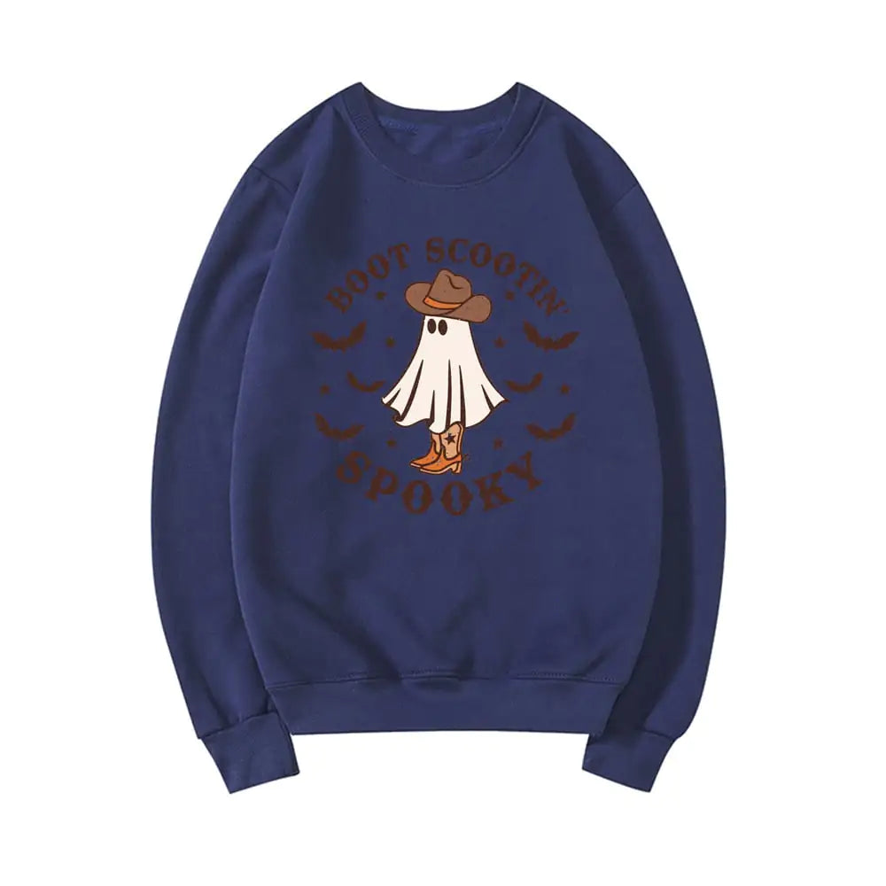 Cowboy Ghost Halloween Hoodie