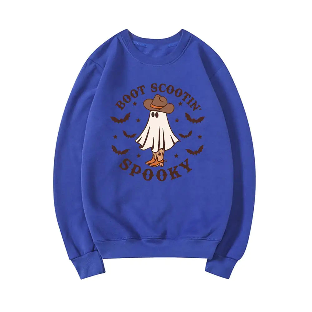 Cowboy Ghost Halloween Hoodie