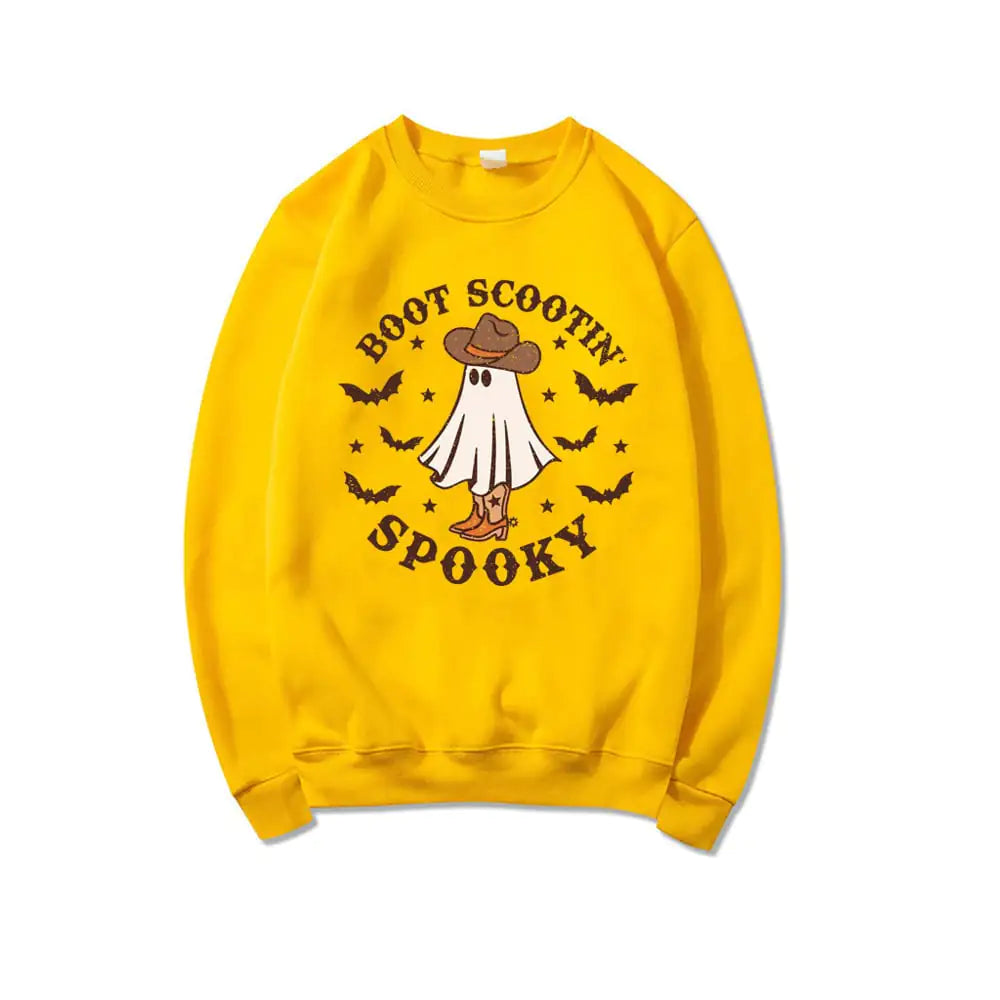 Cowboy Ghost Halloween Hoodie
