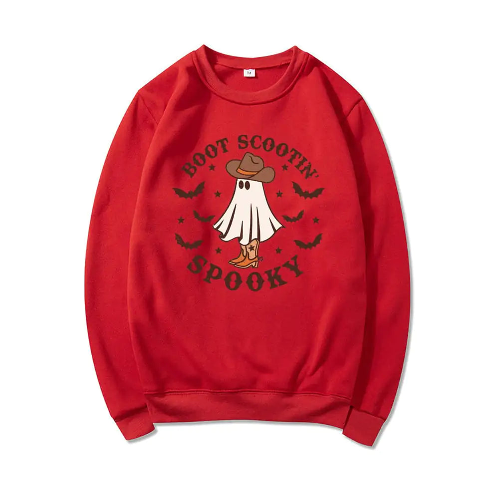 Cowboy Ghost Halloween Hoodie