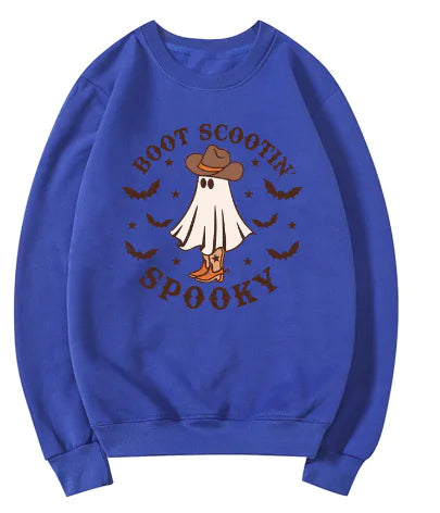 Cowboy Ghost Halloween Hoodie